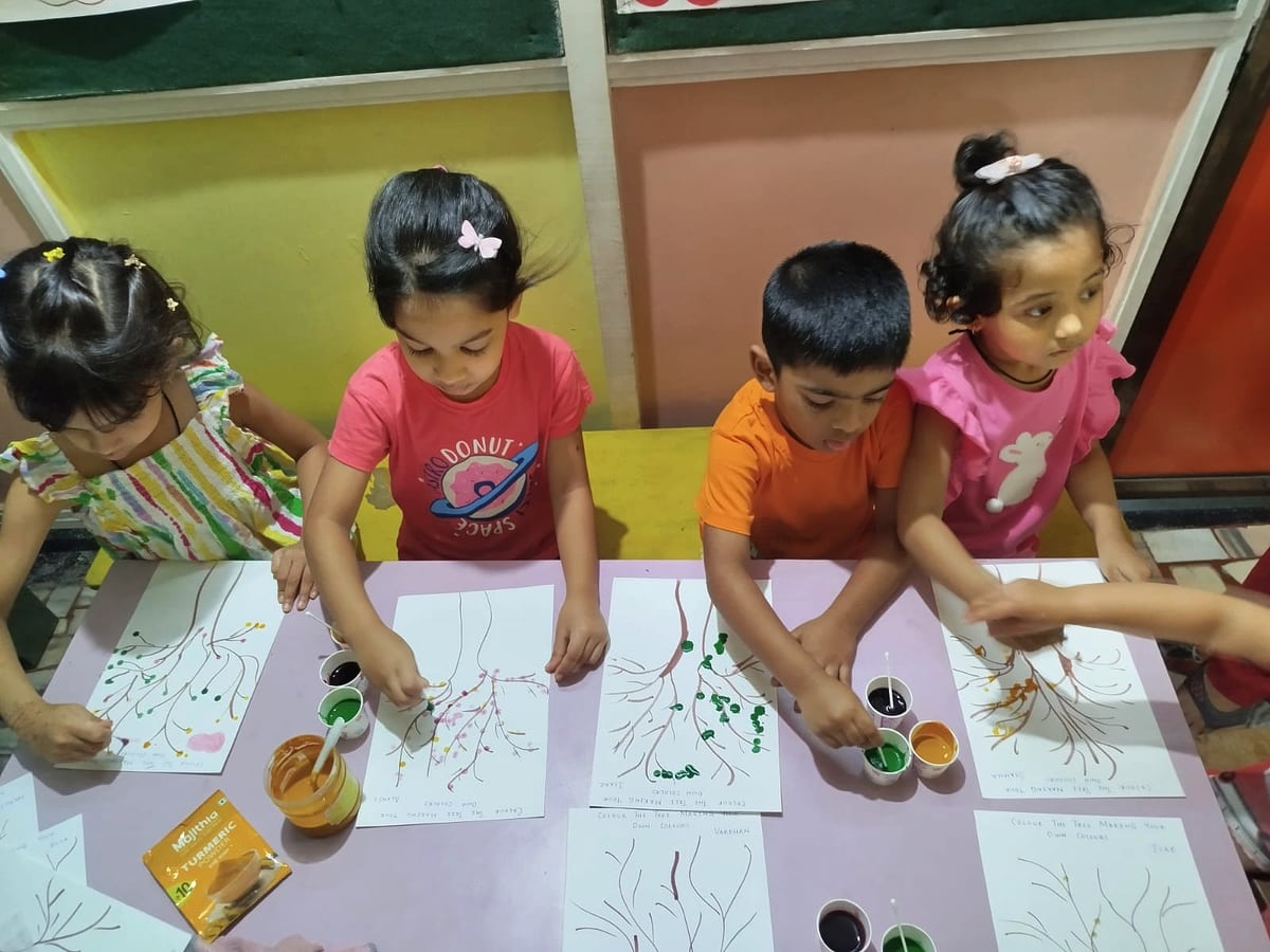 Children in Nursery program